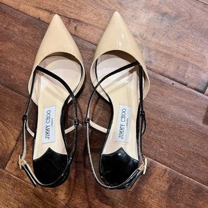 Authentic Jimmy Choo sling backs